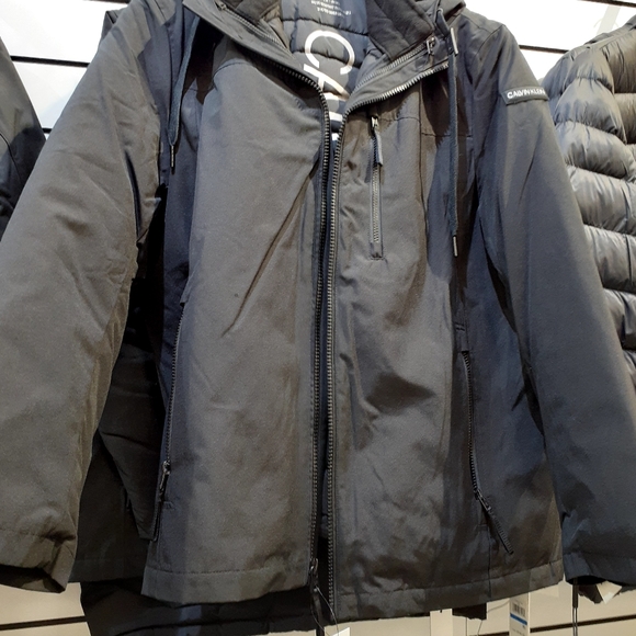 Men's Calvin Klein 3 in 1 W/S jacket size LARGE - Picture 4 of 6